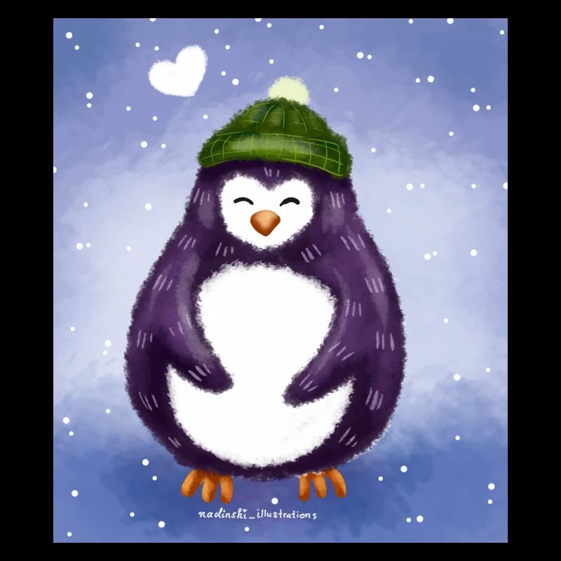 Winter Pinguin