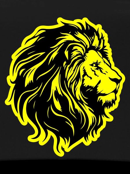 Lion Head Lion Silhouette