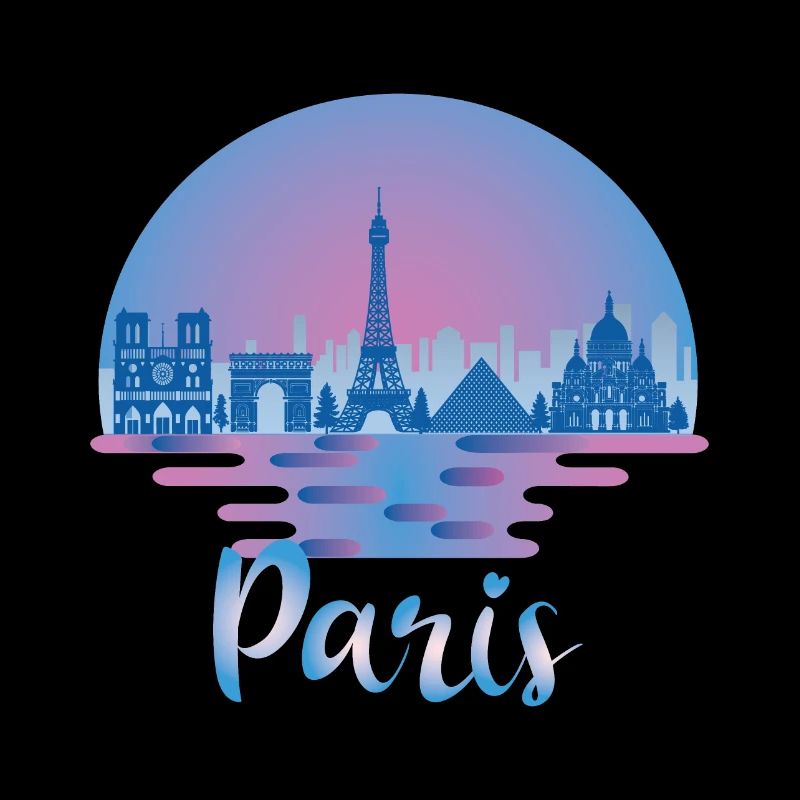 Paris Skyline Frankreich Liebhaber Frankophil