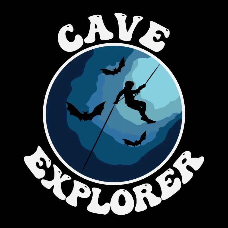 Cave Explorer - Caver Caving Potholing Speleology
