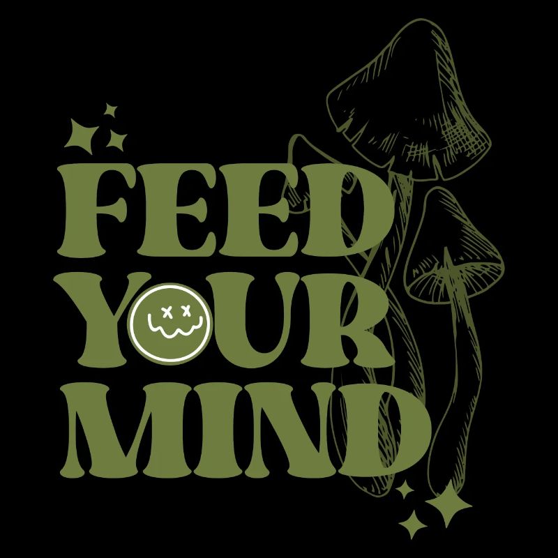 feed Your mind, retro groovy