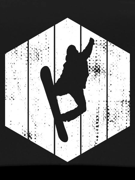 Snowboarder Drawing