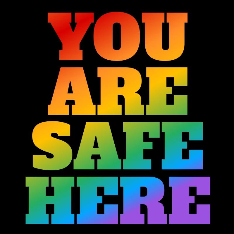 Espace sûr LGBT Vous êtes en sécurité ici