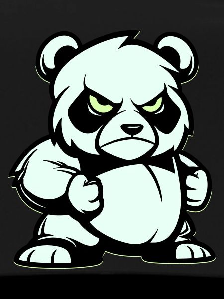 Panda Bear Comic