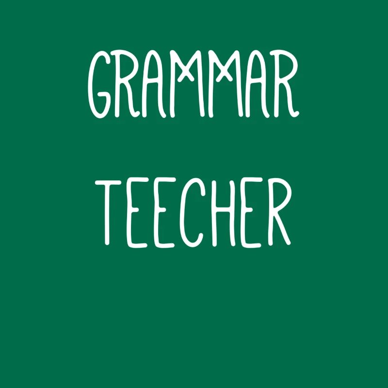 Professeur de grammaire autodérisoire