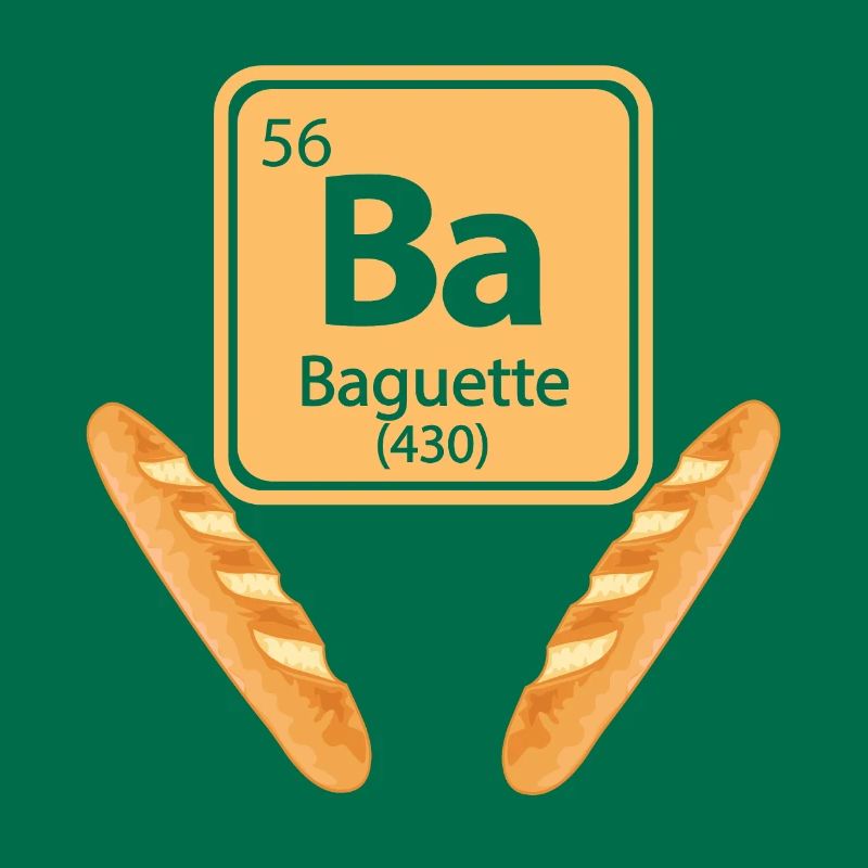 Baguette Element Funny Periodic Table