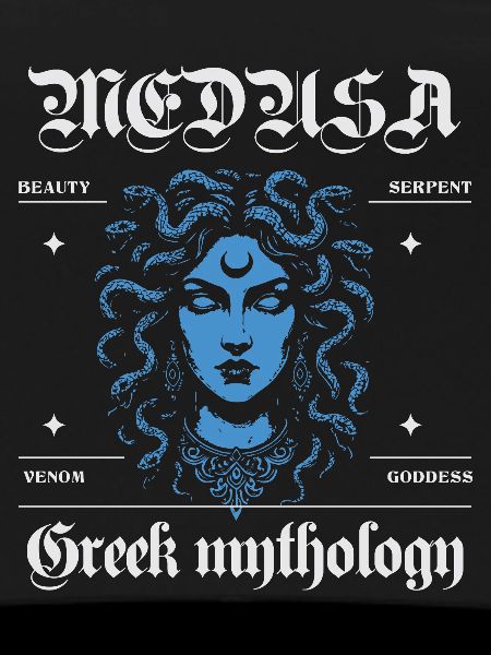 Mythological Medusa Design