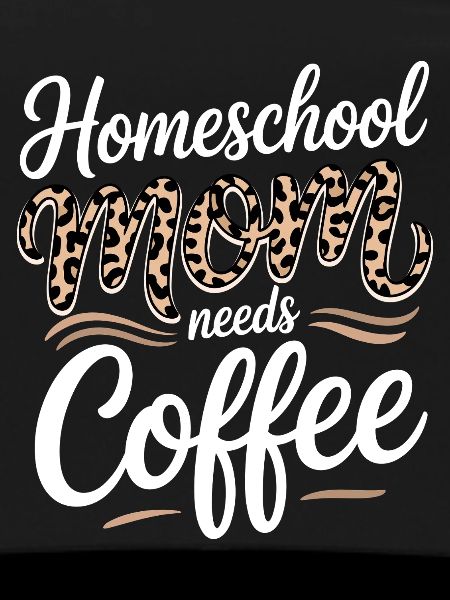 Homeschool-Mutter liebt Kaffee