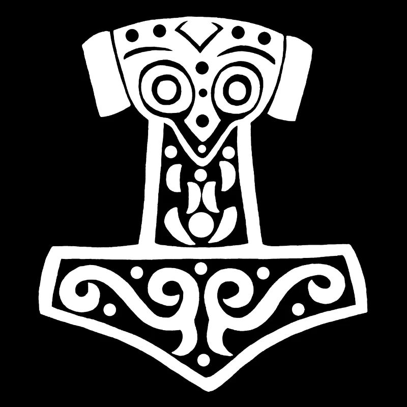 Thors Hammer (weiß)