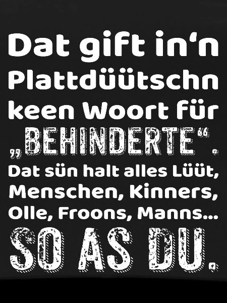 Low German Provocation Inclusion