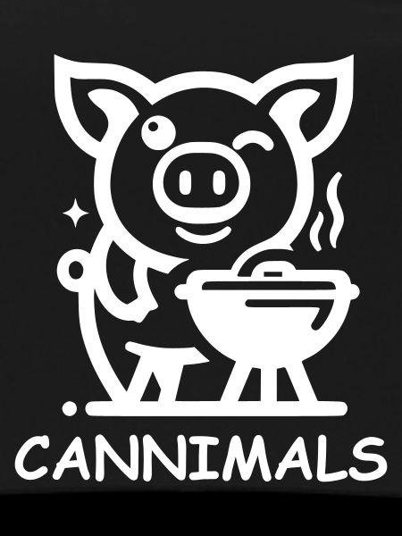 Cannimals – Logo White Edition