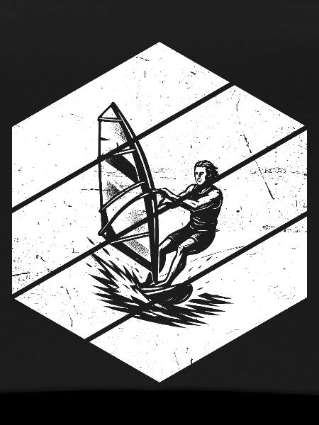 Clear windsurfing message