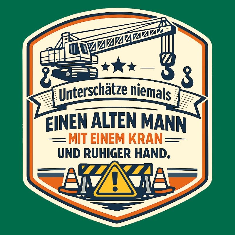 Kranmeister Alter Mann Patch