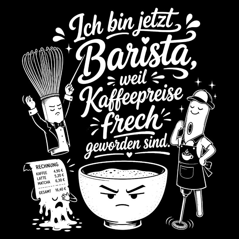Barista wegen frecher Kaffeepreise