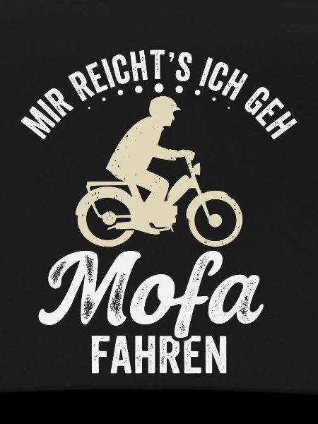 Mofa Moped Roller Mofafahrer Mofaroller