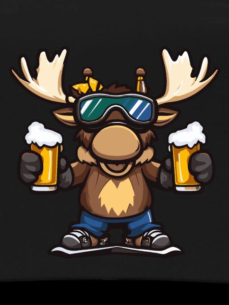 Moose après-ski beer