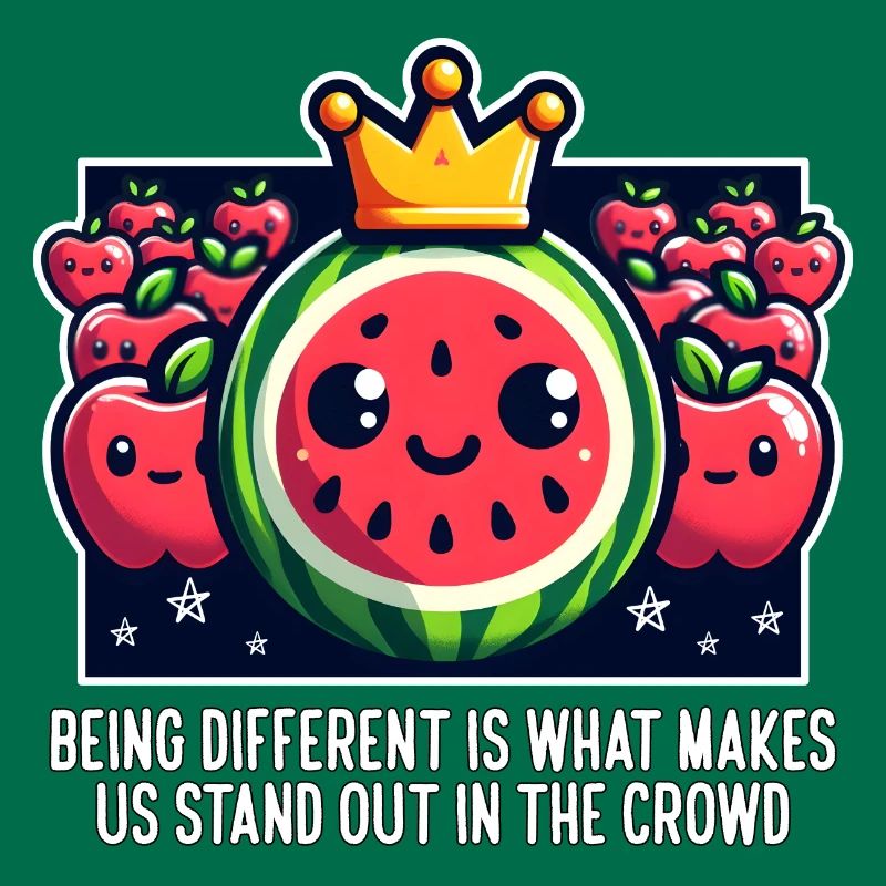 BEING DIFFERENT IS WHAT MAKES US STAND OUT