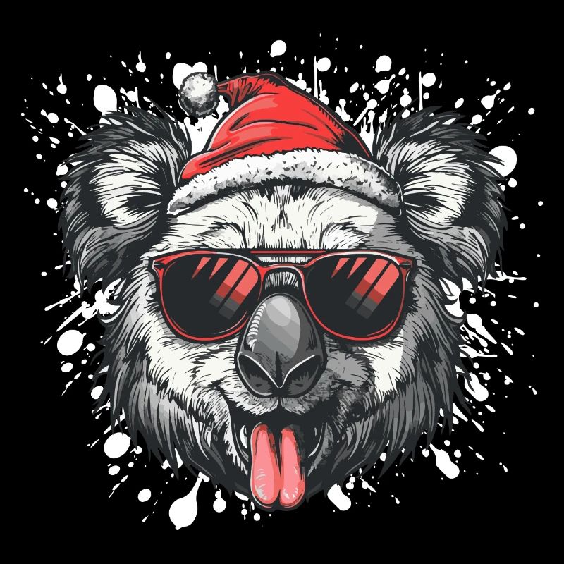 Koala Weihnachten Lustig