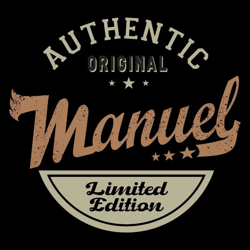 Gift manual Tshirt personalized first name manual