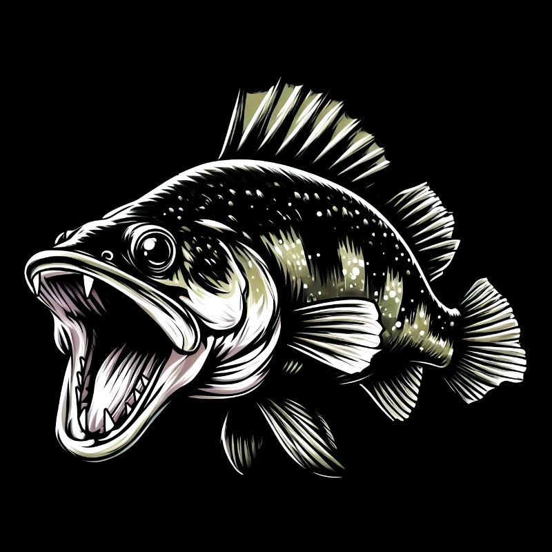 sandre, pêche, poisson prédateur, poisson