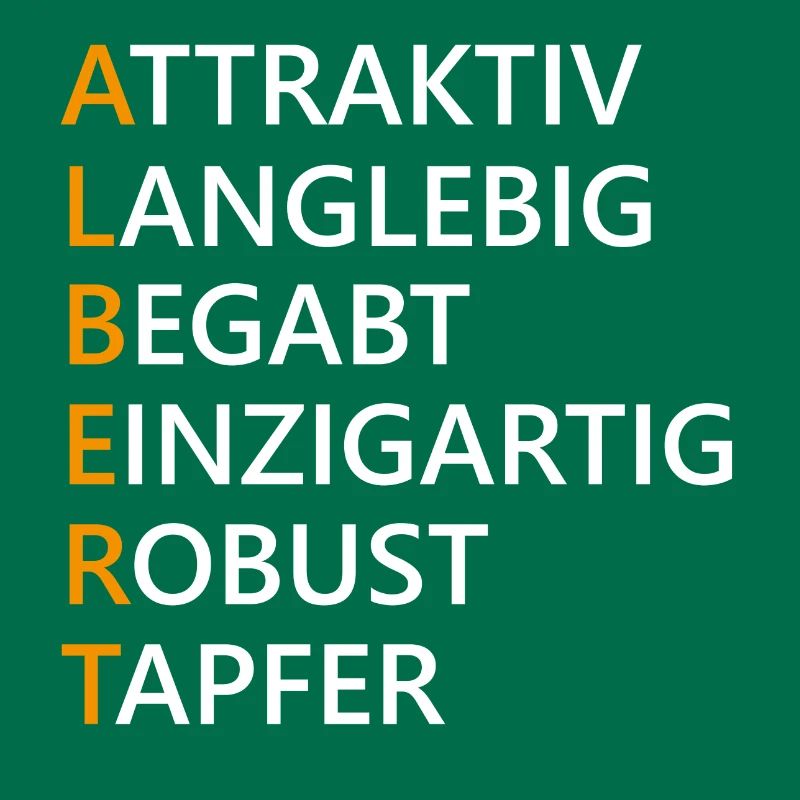 Name Albert Geschenk