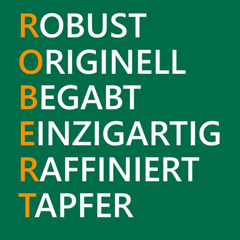Robert Name Geschenk