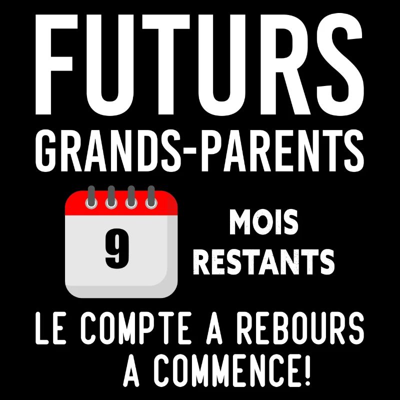 Futurs Grands Parents Cadeau Annonce de Grossesse