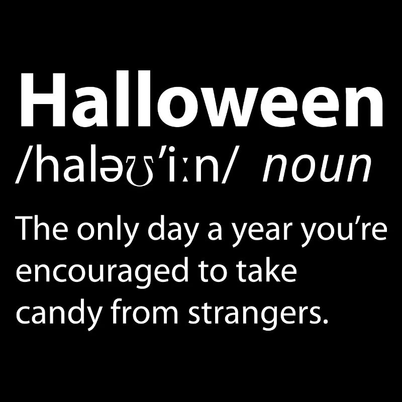 Halloween Funny Dictionary Definition