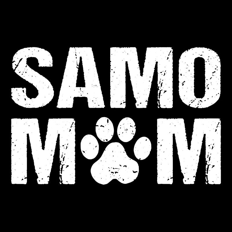 Samo Mom Samojede Hunde