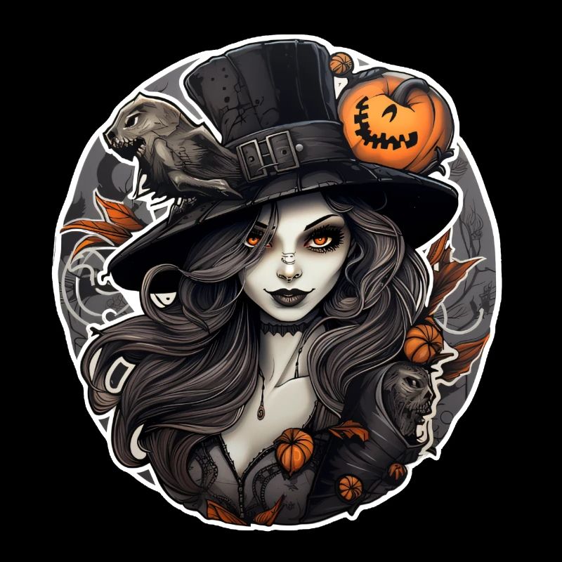 Sorcière d’Halloween