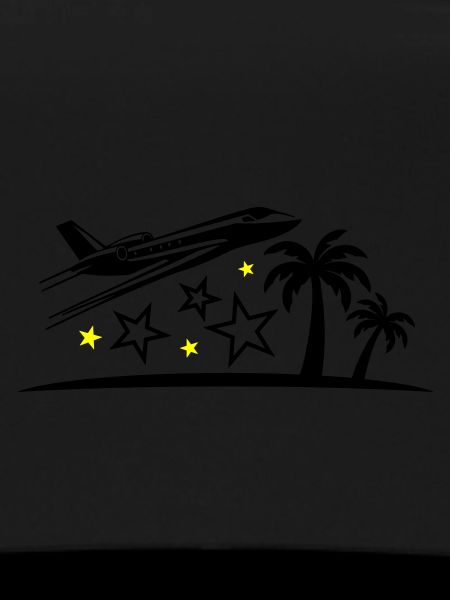 Vacation Airplane Beach