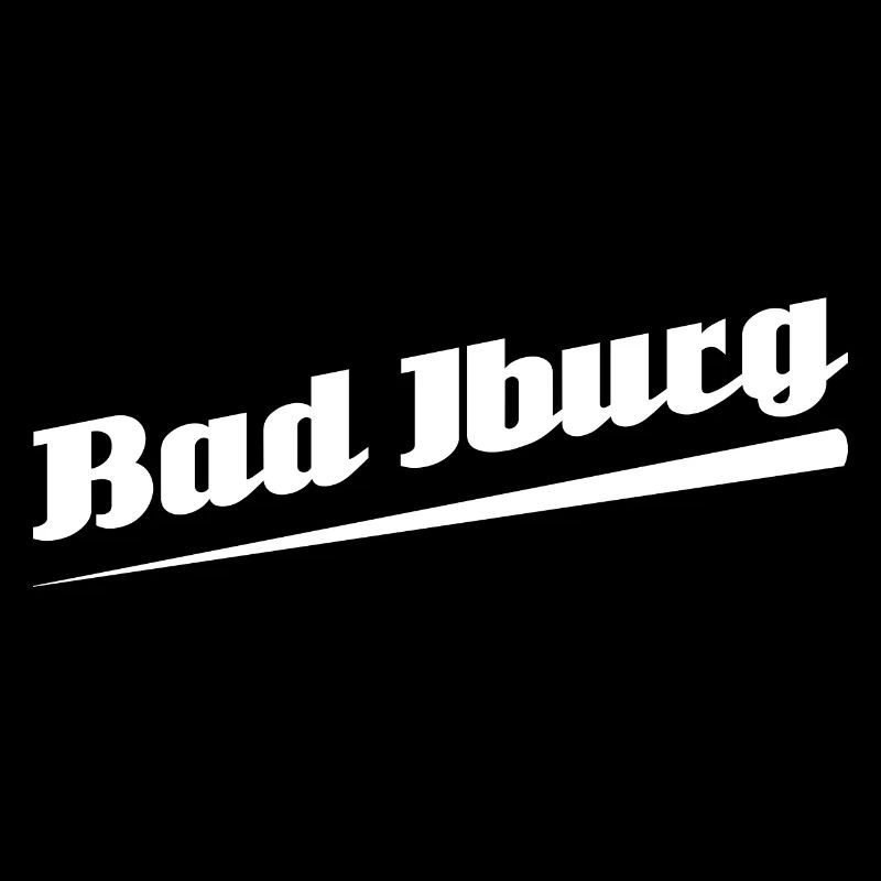 Bad Iburg - Text design with city names