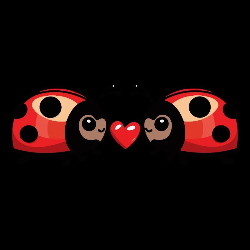 Coccinelle Saint-Valentin Amour