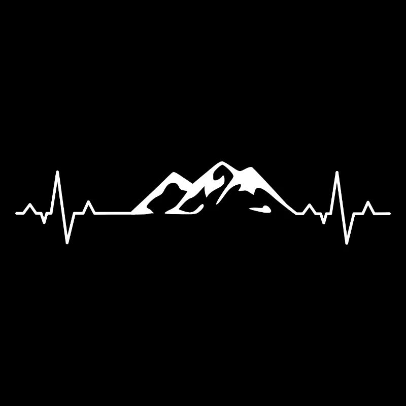 ECG mountains - I love the mountains