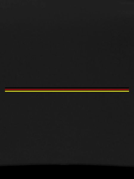 Germany Flag Line