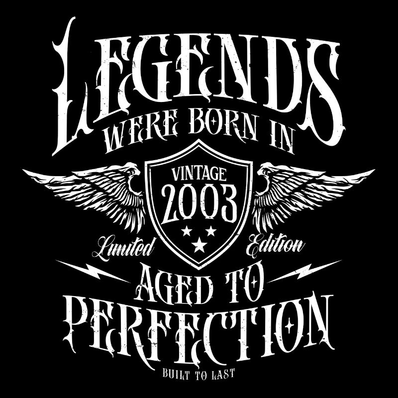 Legenden wurden 2003 geboren