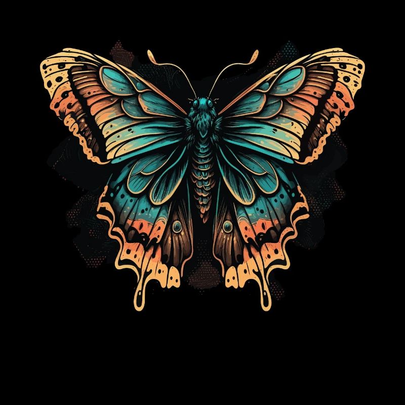 Gleitender Schmetterling