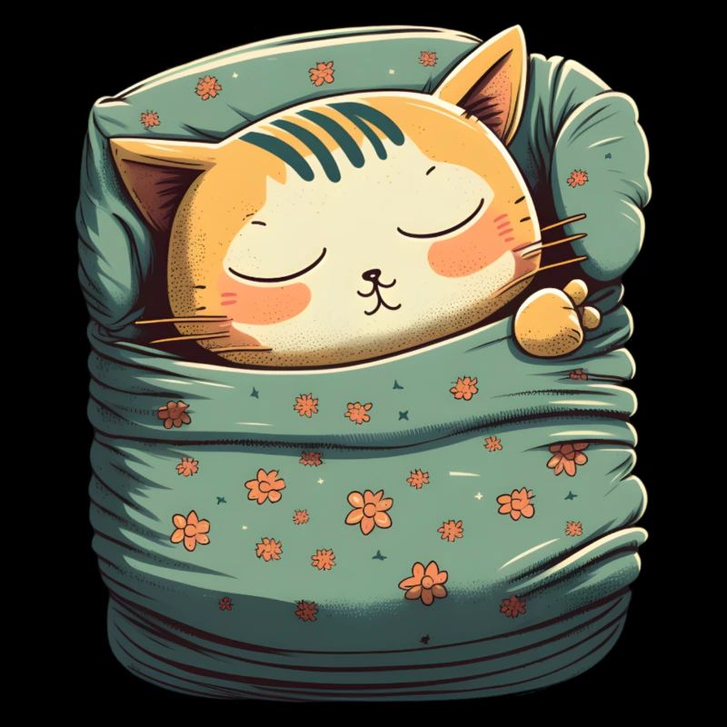 Kawaii Cat Sleep Gift