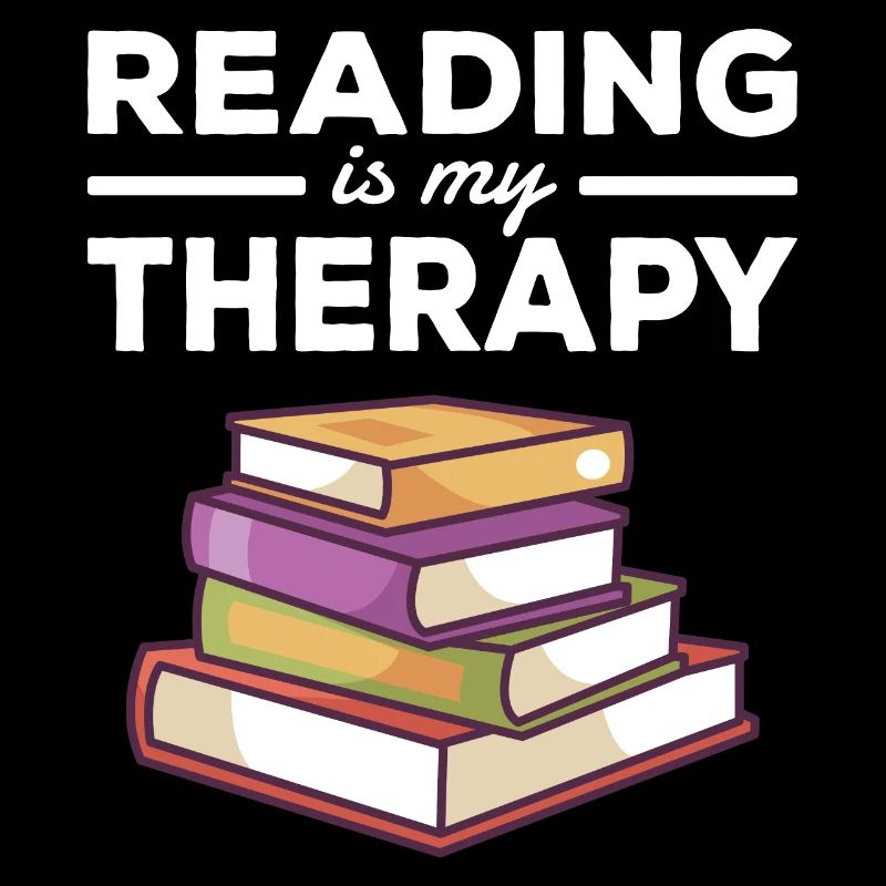 Book Reading Relax Therapy Book Lover