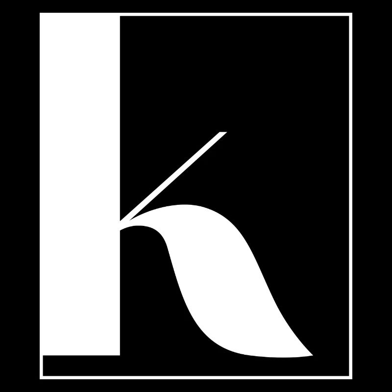 Letter alphabet k