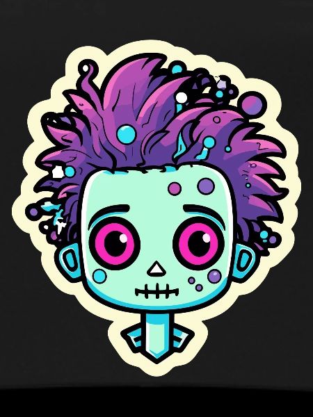 Cute Zombie Illustration