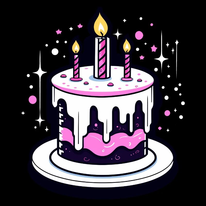 Gâteau d’anniversaire iLLUSTRATION