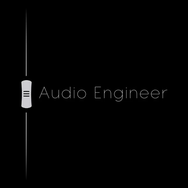 Audio Engineer Fader Grau
