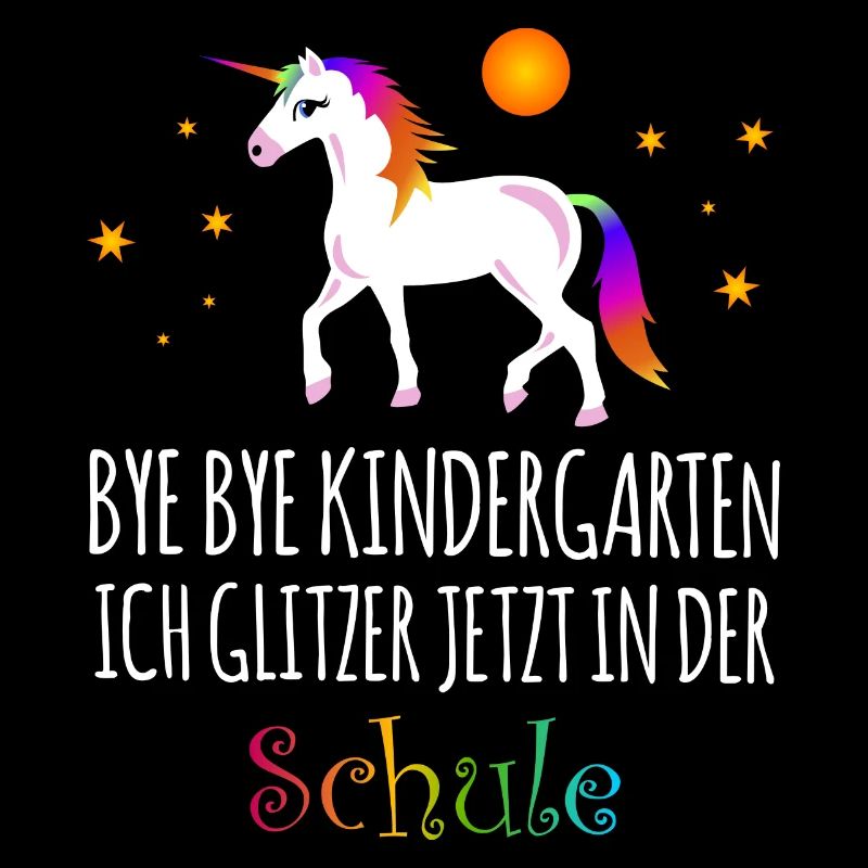 Ich glitzer jetzt in der Schule