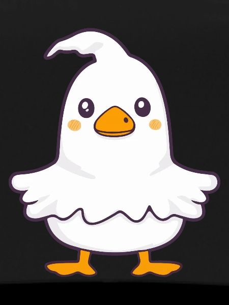 Goose Halloween Funny Ghost