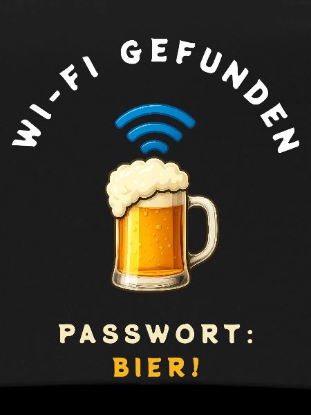WiFi Beer Funny Design