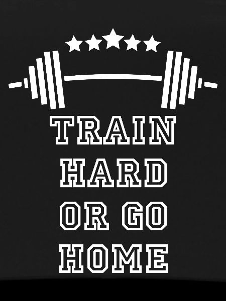 Train Hard GYM: Power & Motivation