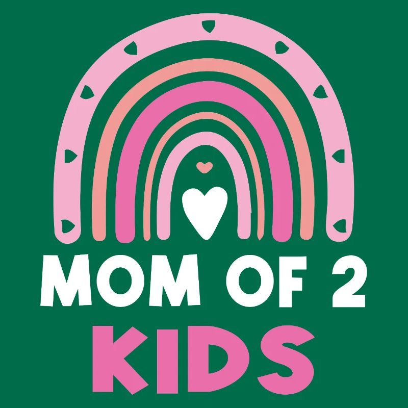Mama von 2 Kindern Beste Mama Muttertag