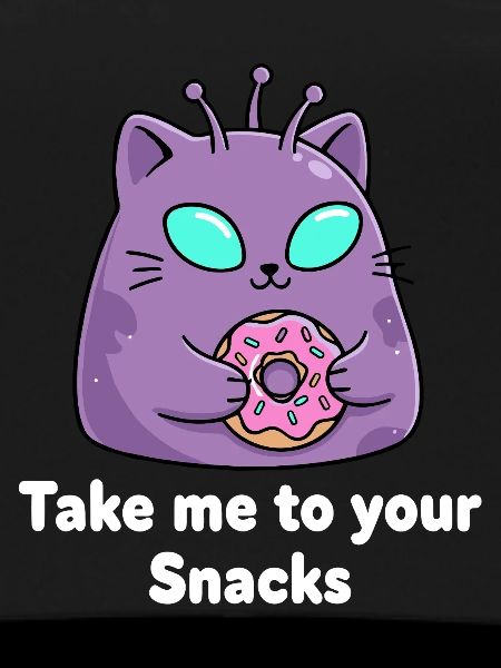 Cute Donut Cat Snack Seducer