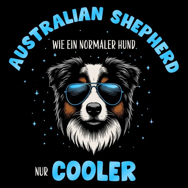 Aussie - like a normal dog only cooler turquoise